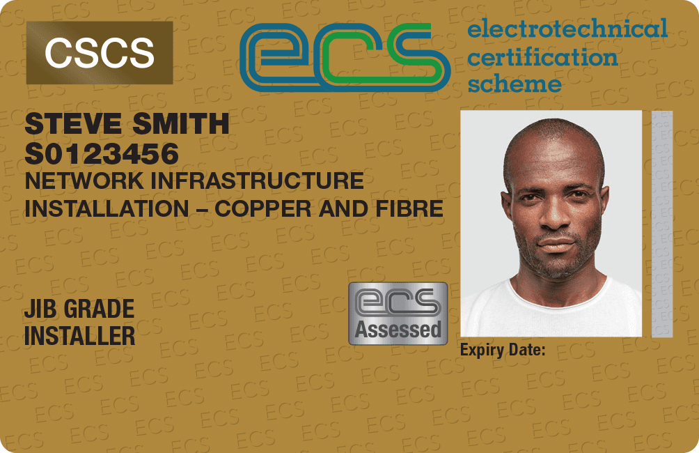 ECS Gold Card for Network Infrastructure Installer